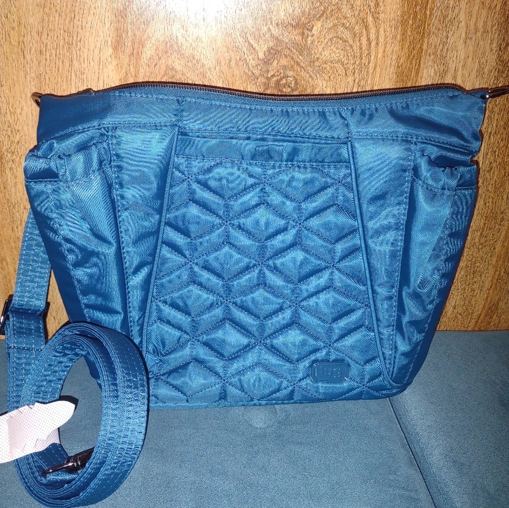 Lug shuffle mini in ocean blue